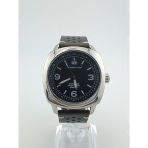 Momentum Men's Square One 44mm Quartz Analog Watch w/ New Strap & Battery